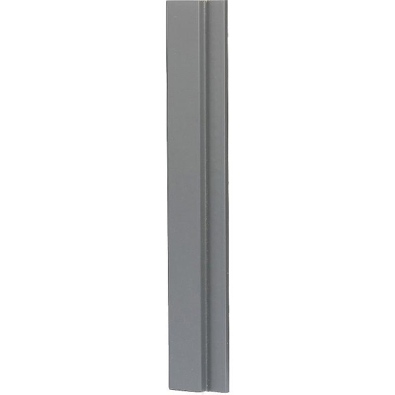 Рейка начальная для реечной панели Ликорн РП-1.Л.16.2800 темно-серая 2800x65x16 мм