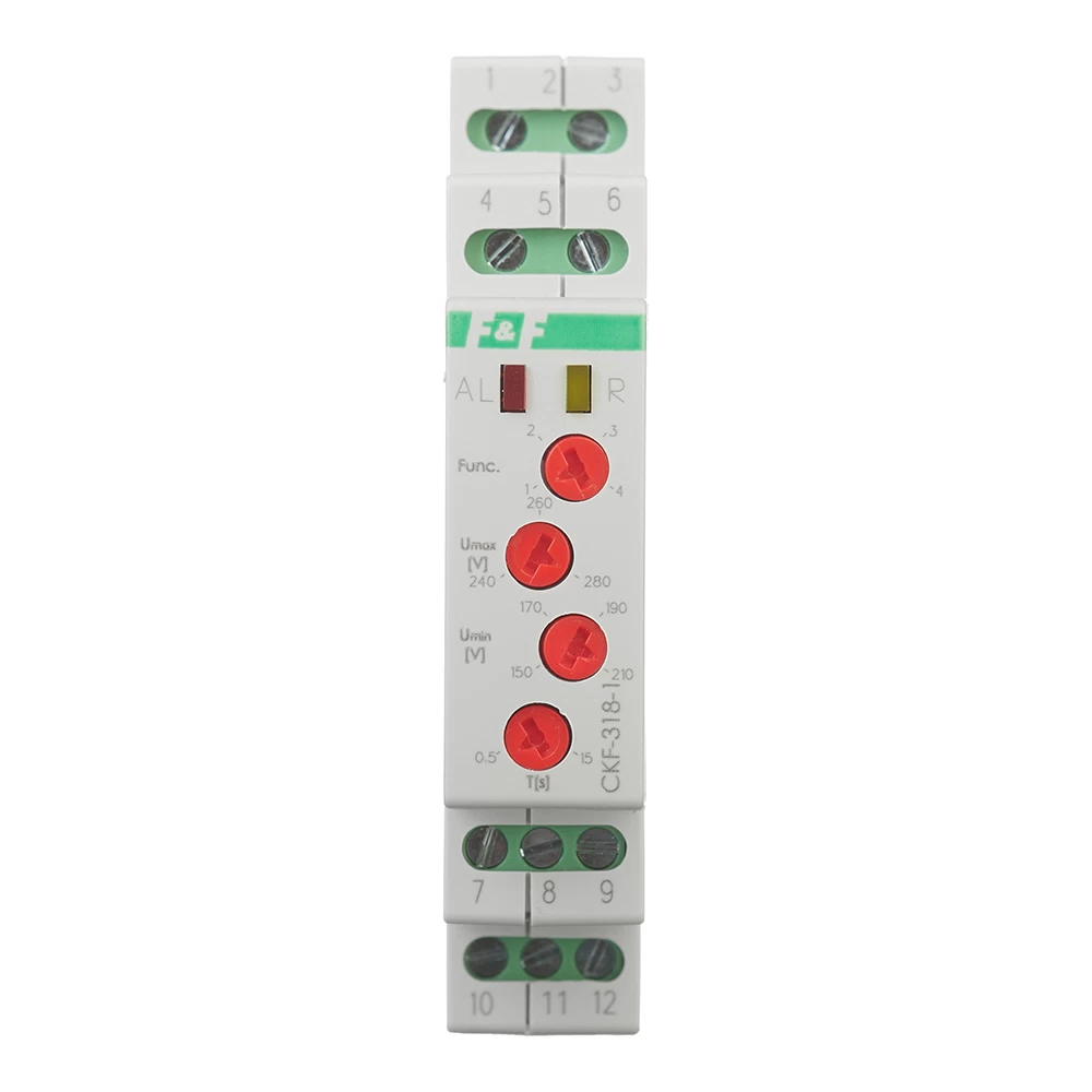 Реле модульное F&F CKF-318-1 3х230 В 16 А тип AC (EA04.002.007)