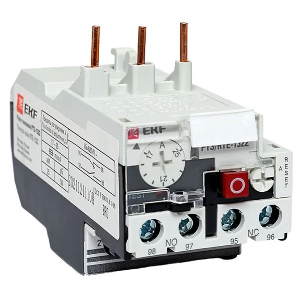 Реле тепловое EKF PROxima РТЭ-1322 17-25 А тип AC (rel-1322-17-25)