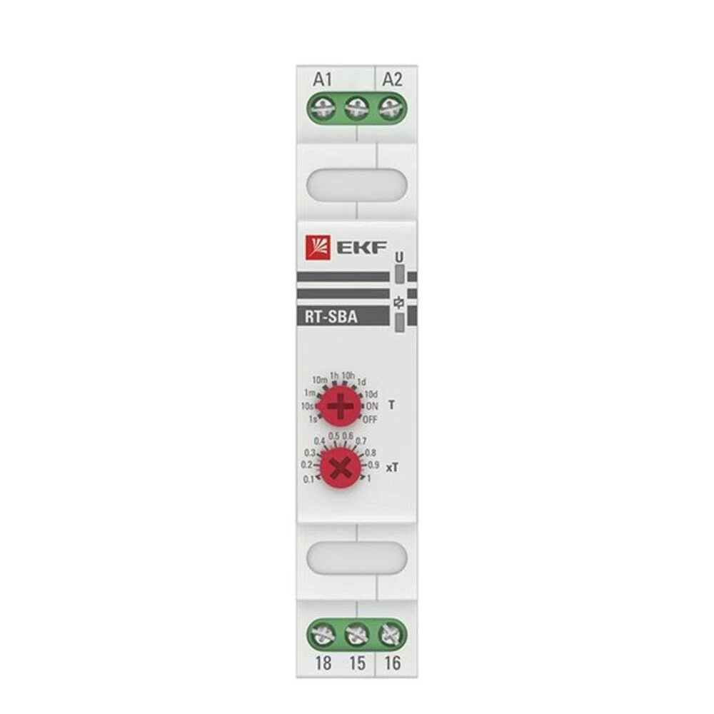 Реле времени EKF PROxima RT-SBA 240 В 8 А тип AC/DC (rt-sba-12-240)