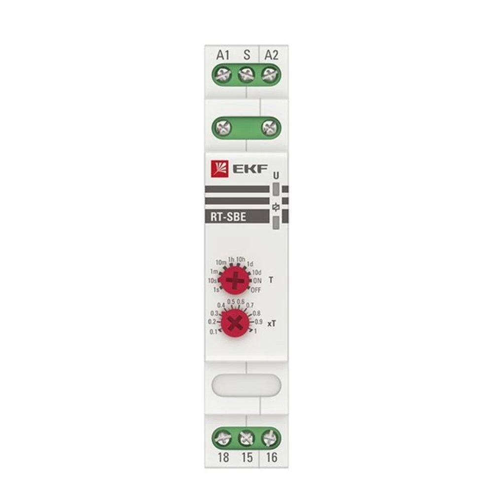 Реле времени EKF PROxima RT-SBE 240 В 8 А тип AC/DC (rt-sbe-12-240)