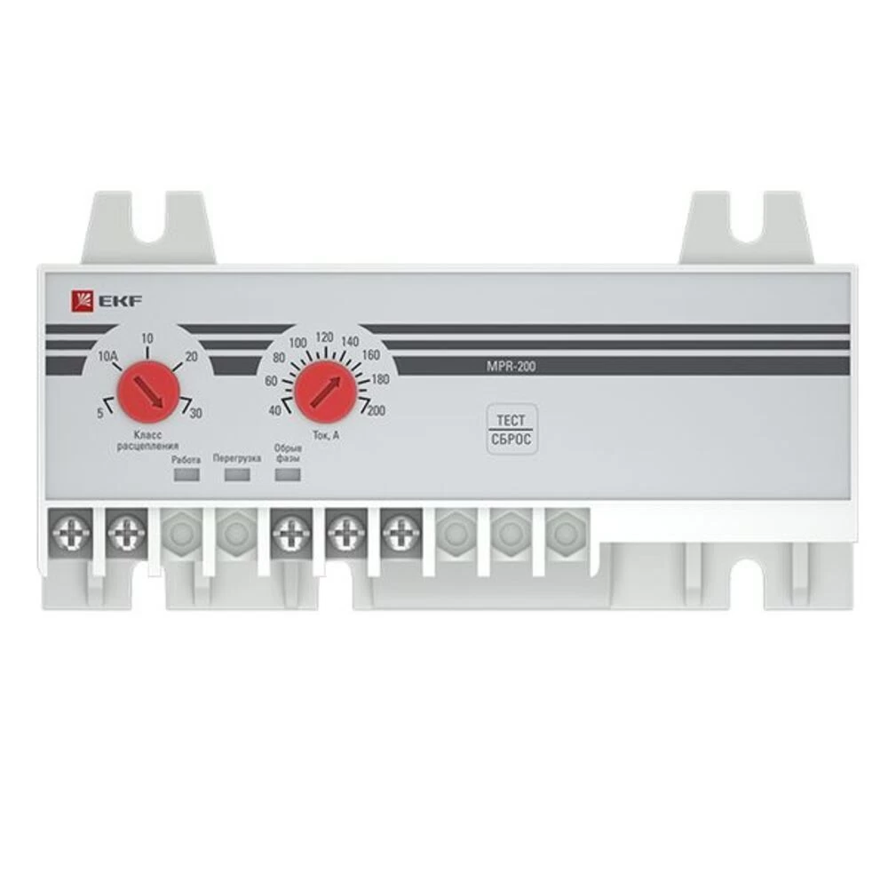 Реле защиты двигателя EKF PROxima MPR 250 В 200 А тип AC (mpr-200)