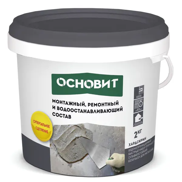 Ремонтный состав Основит Хардскрин RC10 R 2 кг