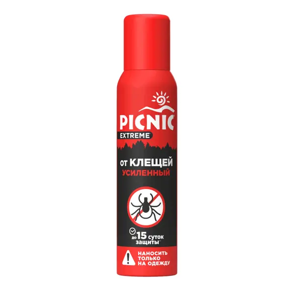Репеллент Picnic Extreme от клещей и комаров 150 мл