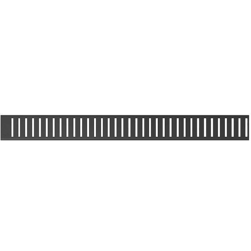 Решетка для душевого лотка Alcaplast PURE-1450BLACK Черная матовая