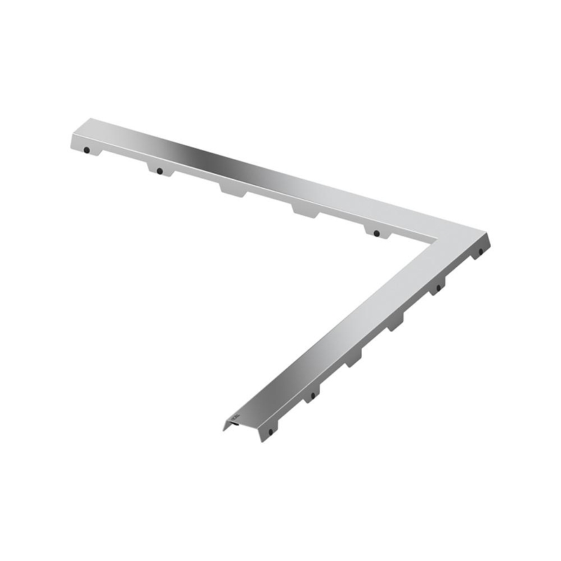 Решетка для душевого лотка Tece Drainline Steel II 120х120 611282 цвет Нержавеющая сталь глянец