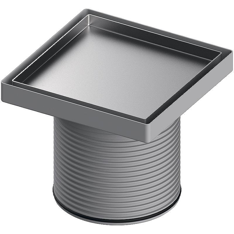 Решетка для душевого трапа Tece Drainpoint S 15x15 3660011 Нержавеющая сталь