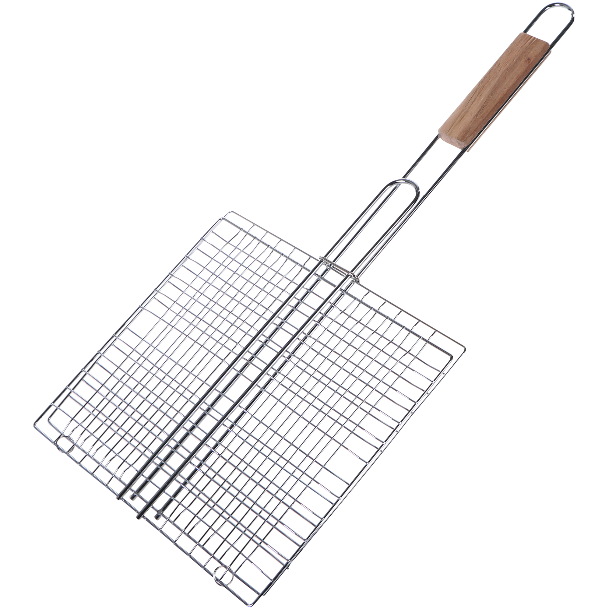 Решетка для гриля Keyo деревянная ручка 55x22x27 см