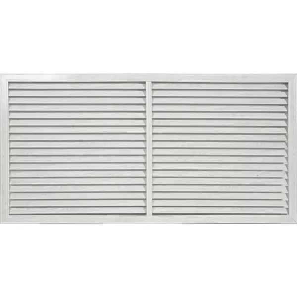 Решётка декоративная 60x120 см цвет ясень серый