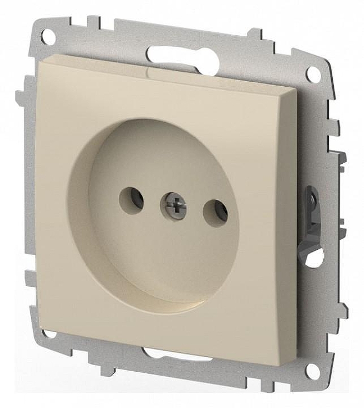 Розетка без заземления, без рамки Elbi Eleсtriс Zena Vega 609-010300-215 цвет Бежевый