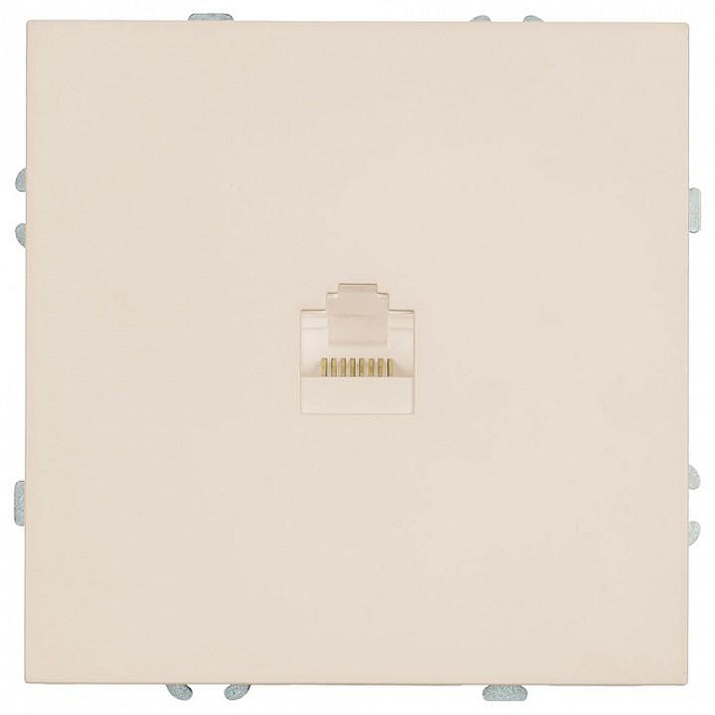 Розетка Ethernet RJ-45 без рамки Stekker Эмили 49899 цвет Серый