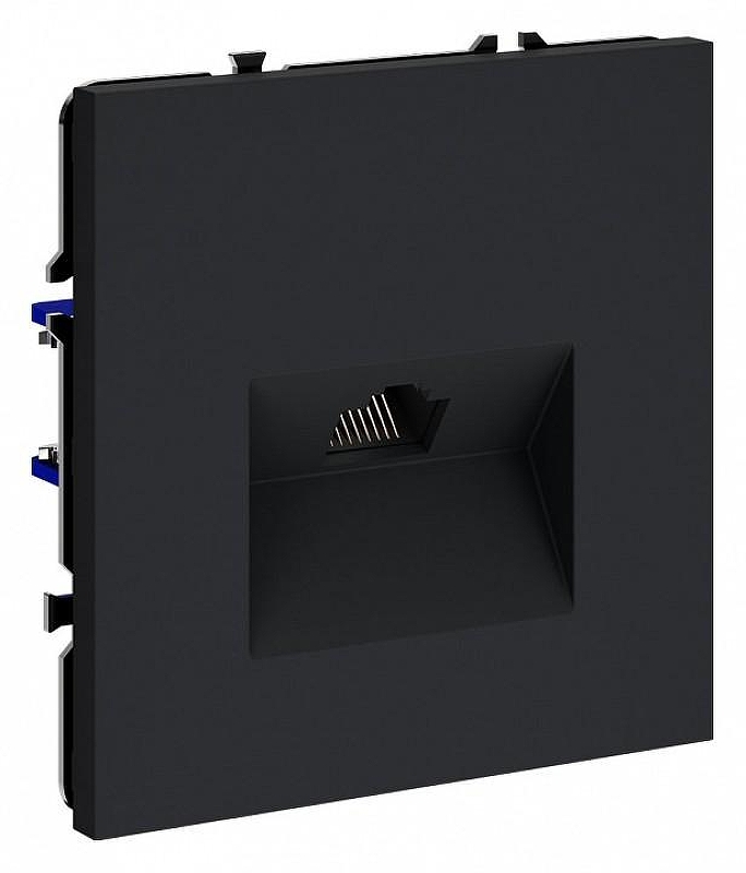 Розетка Ethernet RJ-45 без рамки Voltum S70 VLS060107 цвет Графит