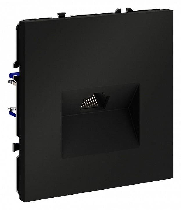 Розетка Ethernet RJ-45 без рамки Voltum S70 VLS060108 цвет Черный