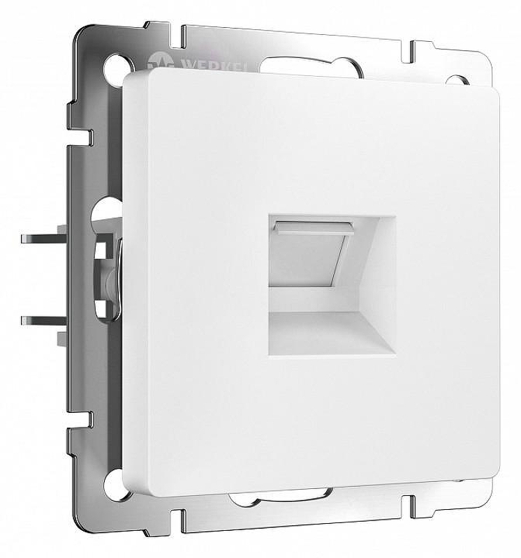 Розетка Ethernet RJ-45 без рамки Werkel белый матовый W1181061 цвет Белый