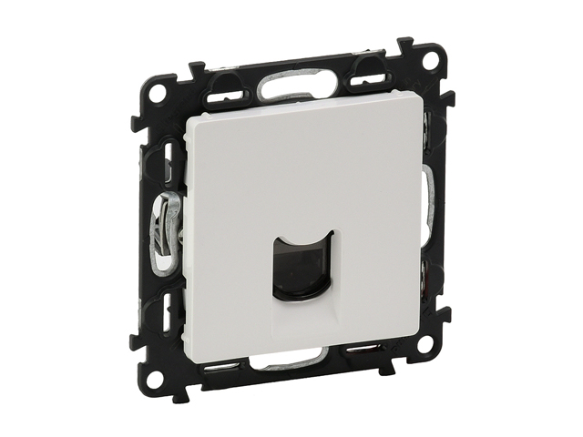 розетка компьютерная 1 пост LEGRAND Valena Life RJ45 категория 5е UTP белый