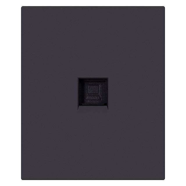 розетка компьютерная 1 пост SMARTBUY Альтаир RJ-45 модульная 10А черный