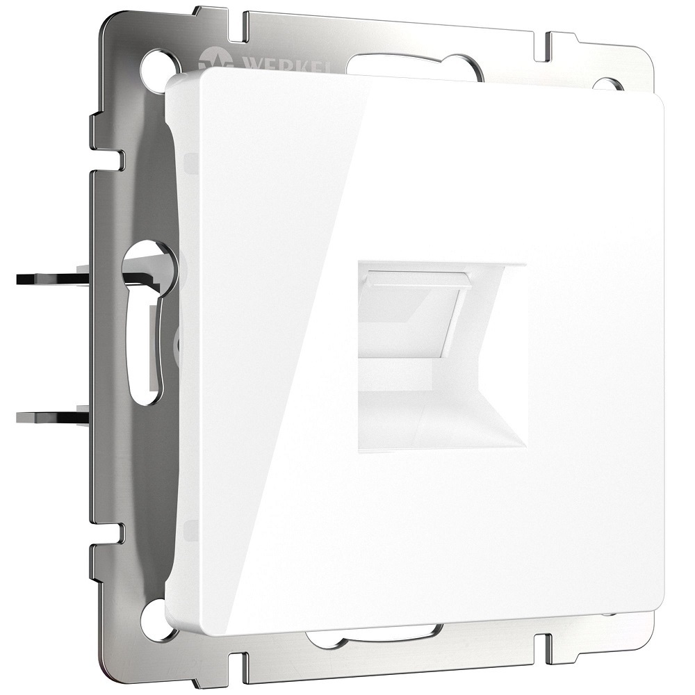 Розетка компьютерная Werkel встраиваемая белая RJ45 (a051136)