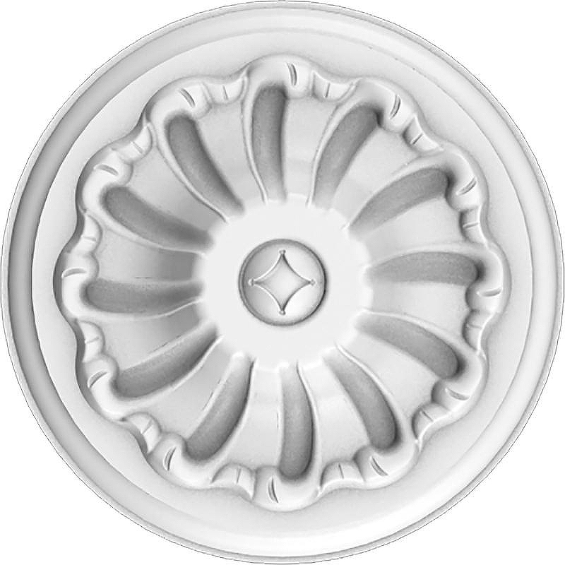 Розетка потолочная Orac Decor R10 150x42x150 мм