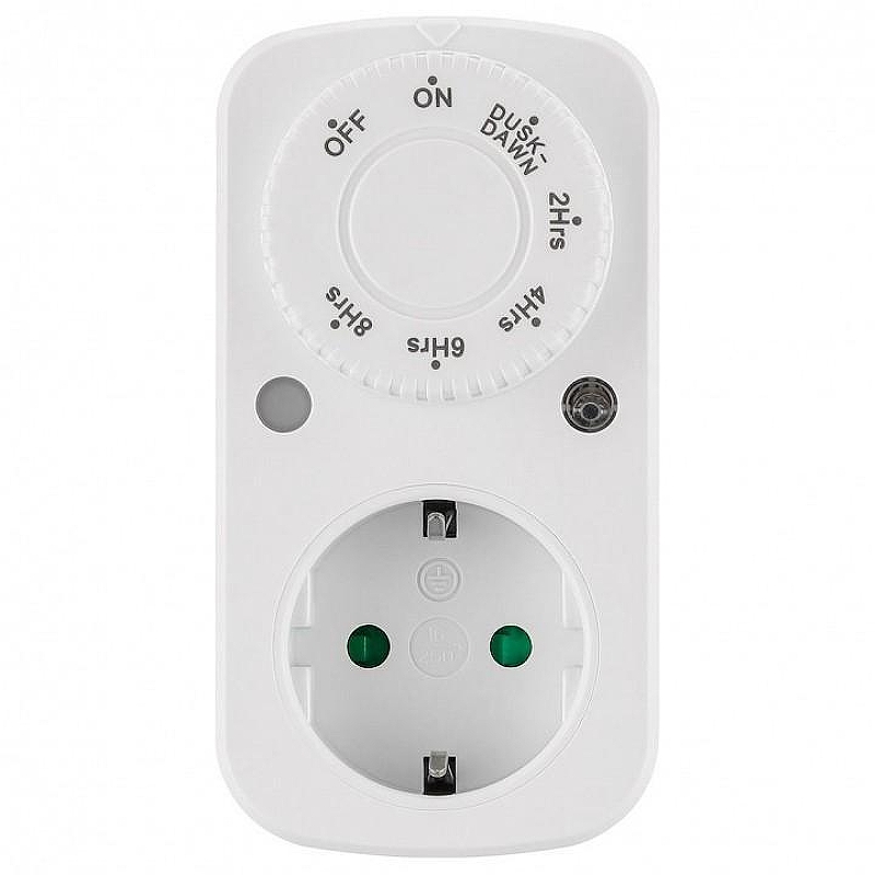 Розетка с таймером Feron TM28 51435 цвет Белый