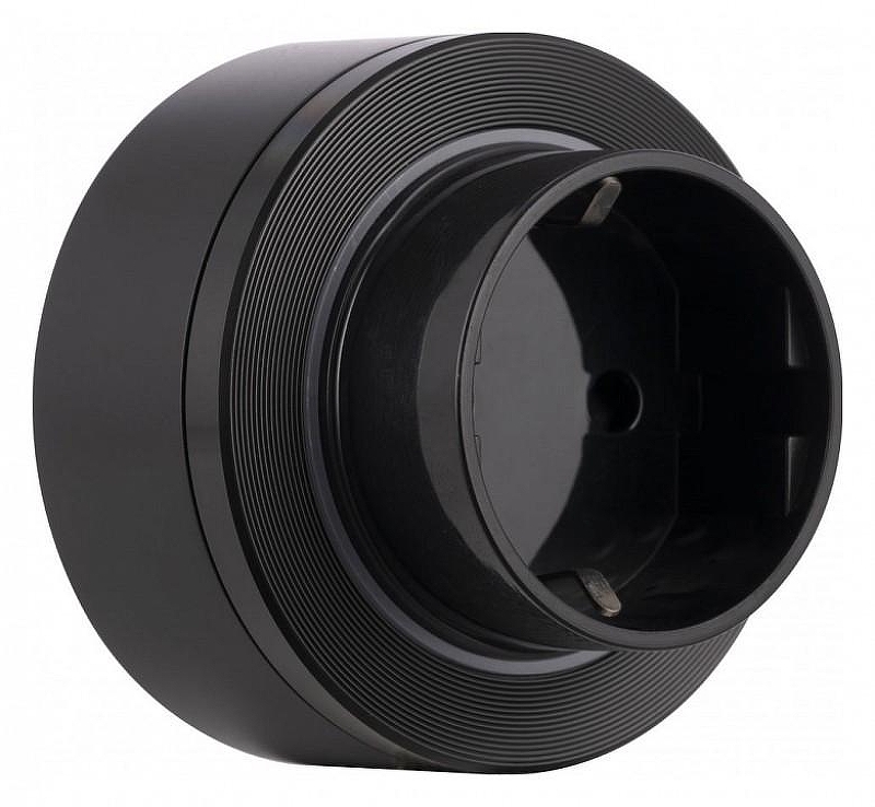 Розетка с заземлением на треке Arte Milano Am-track-sockets-39 397952TS/ES Black цвет Черный