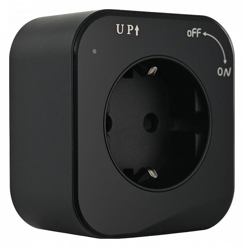 Розетка с заземлением на треке Arte Milano Am-track-sockets 380022TS/ES Black цвет Черный