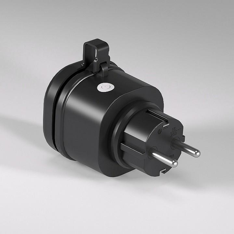 Розетка умная Elektrostandard a065376 цвет Черный