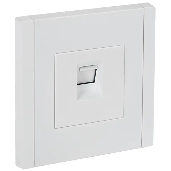 Розетка встраиваемая IEK Forte&Piano RJ45 cat 5е цвет белый