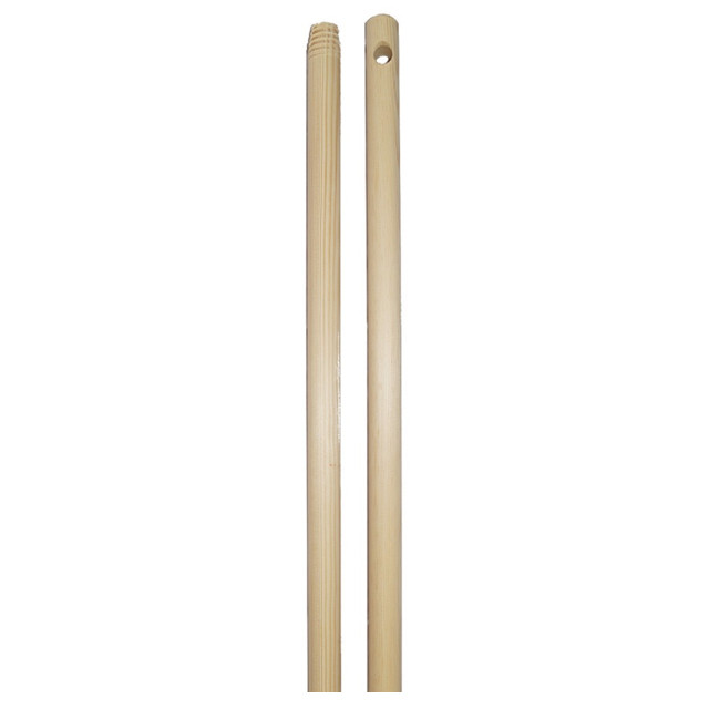 ручка для швабры MR BRUSH 150см с резьбой сосна
