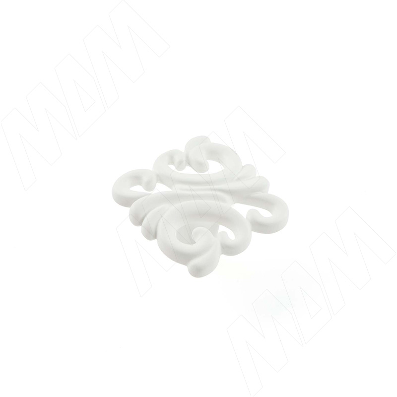 Ручка-кнопка белый матовый (WPO.707.000.00N3)