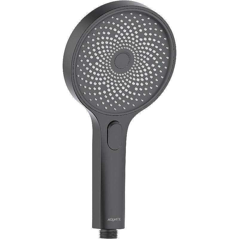 Ручной душ Aquatek Select 130 3 jet AQ2007MB Черный матовый