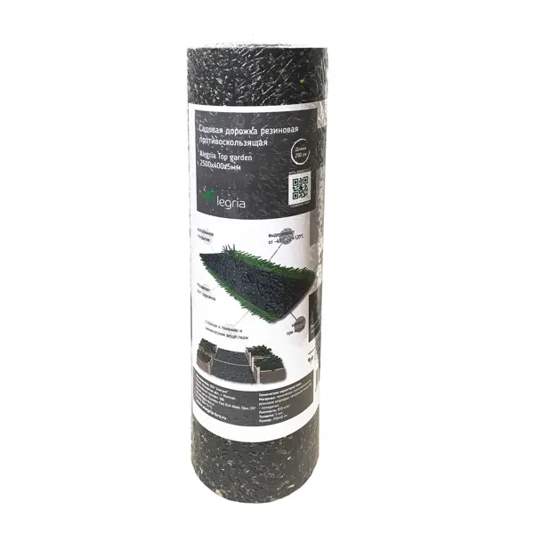 Садовая дорожка резиновая Alegria Top garden 2500x400x5 мм
