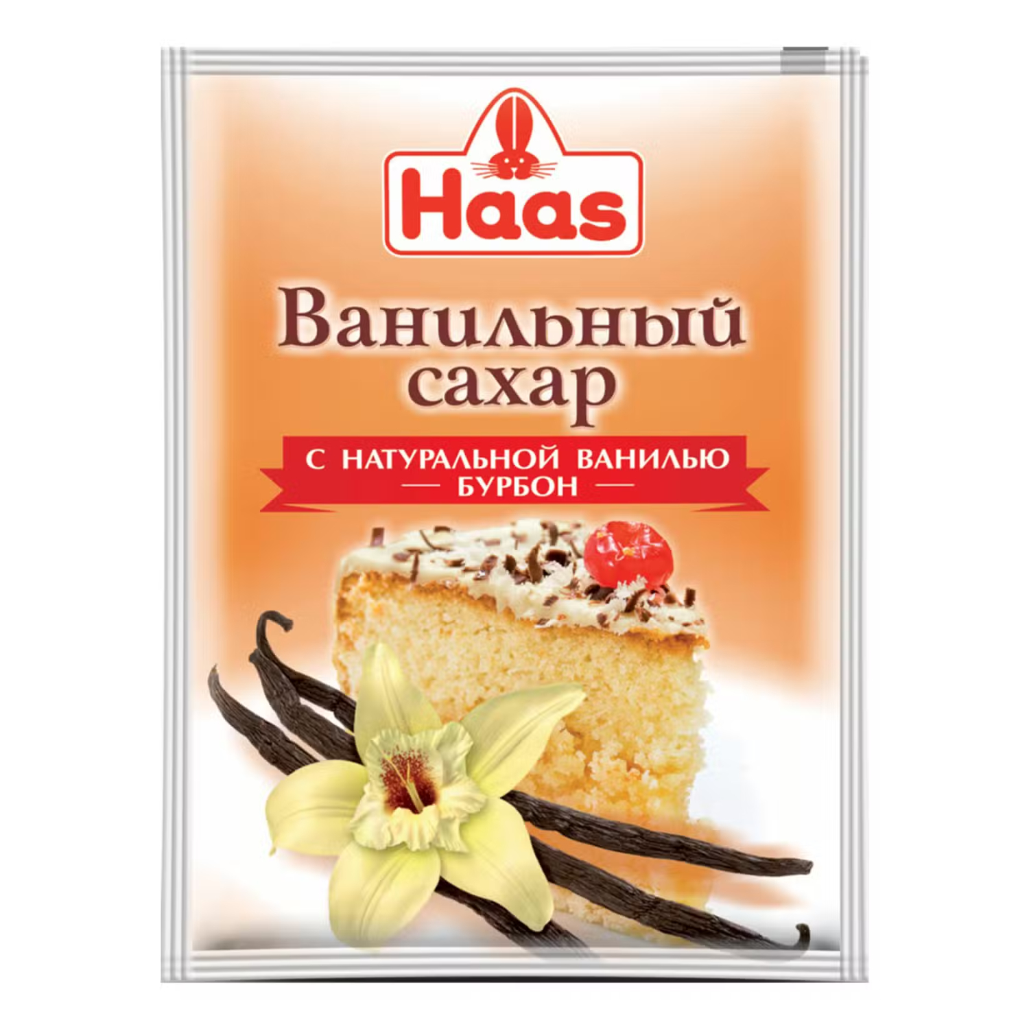 Сахар Haas ванильный бурбон 15 г