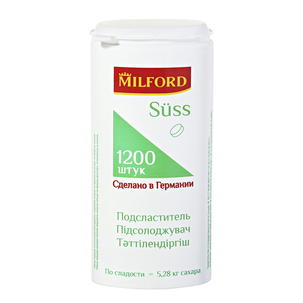 Сахарозаменитель Milford Suss 1200 таблеток