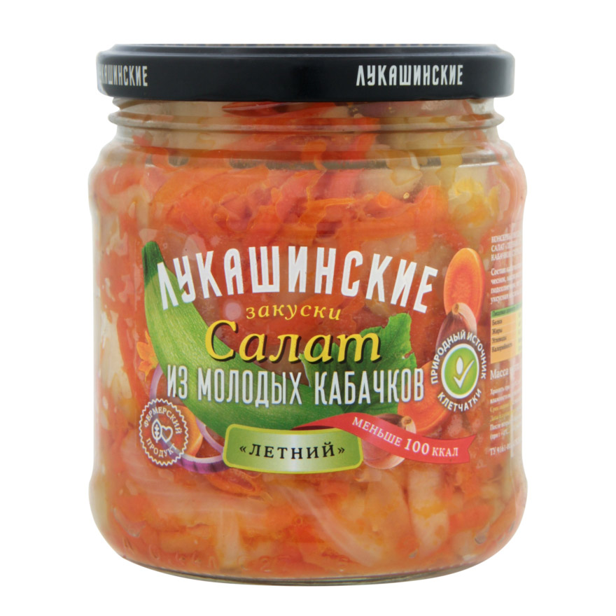 Салат летний Лукашинские 430 г
