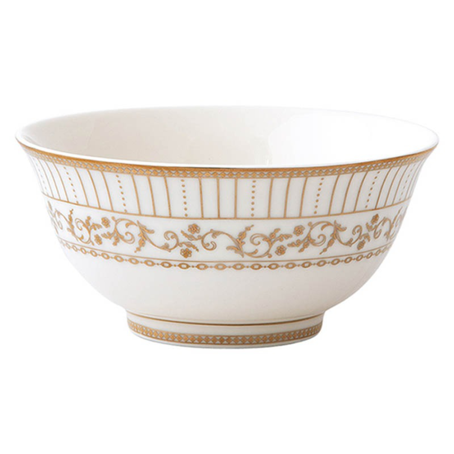 Салатник Pozzi Milano 1876 Golden белый 15х7 см, 700 мл