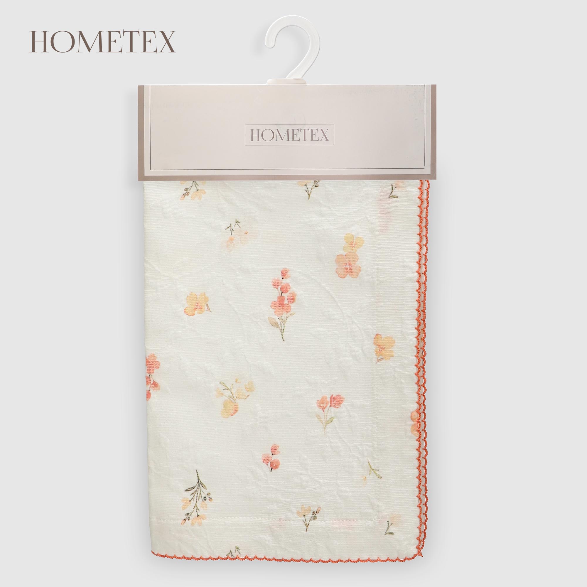 Салфетка Hometex цветы оранжевые хлопок/полиэстер 35х45 см