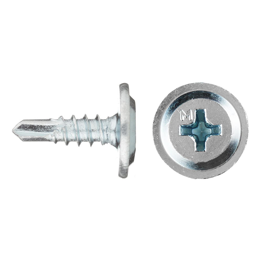 Саморезы клопы 13x4,2 мм с буром усиленные Hard-Fix (1000 шт.)
