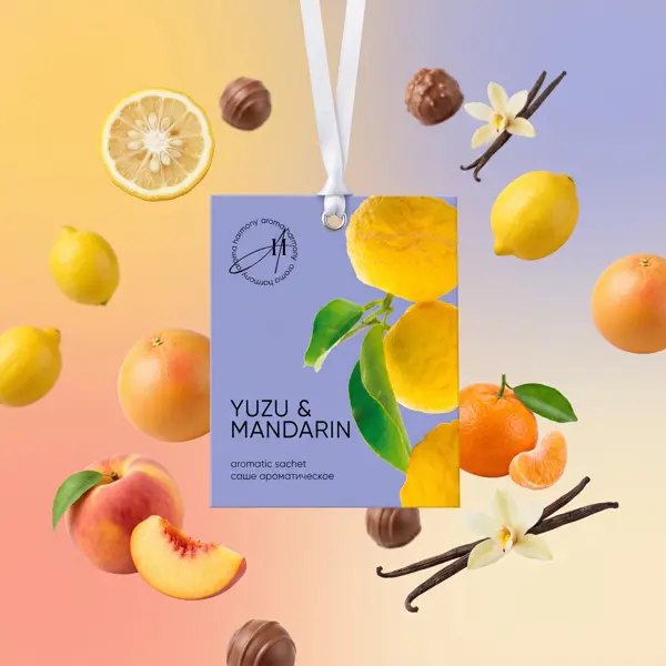 Саше ароматическое Aroma Harmony Summer Yuzu Mandarin 10г