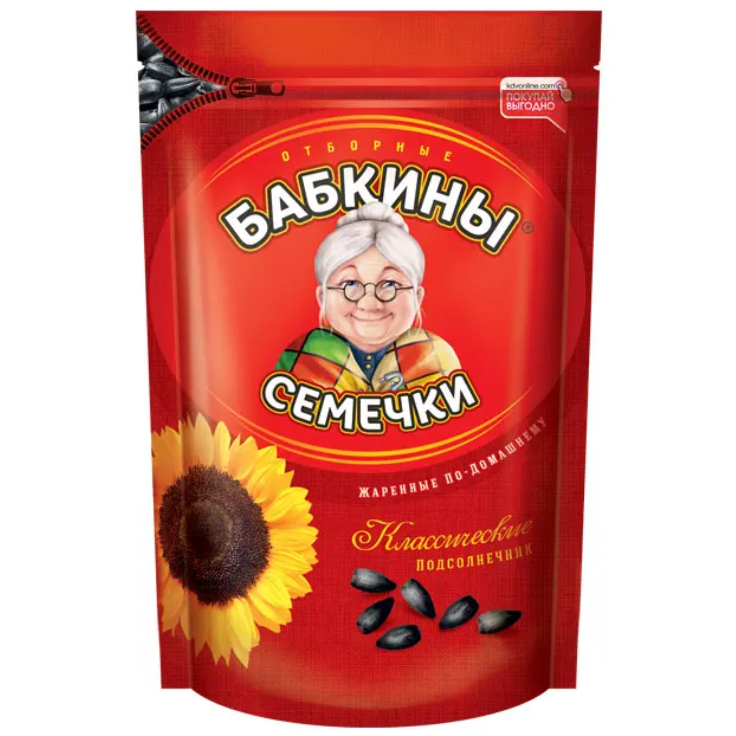 Семечки Бабкины семечки жареные 500 г