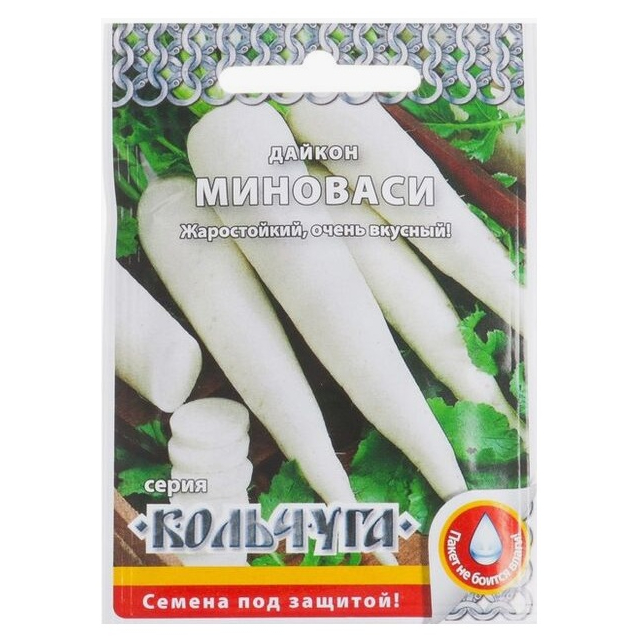 семена Дайкон РУССКИЙ ОГОРОД Миноваси 2г 200%