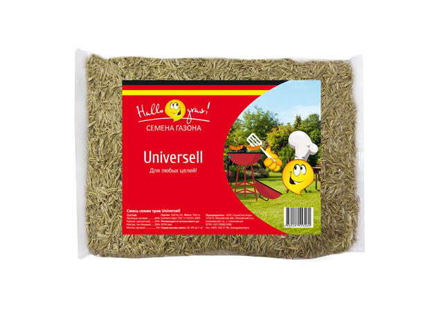 семена газонной травы Универсальная UNIVERSELL GRAS 0,3кг