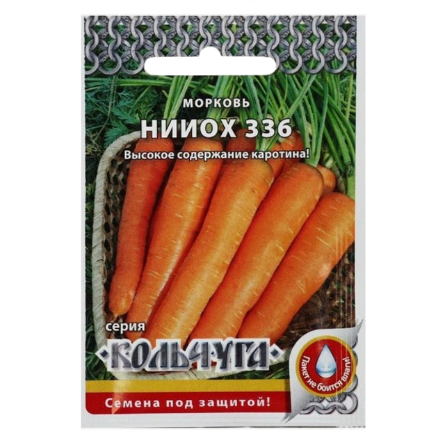 семена Морковь РУССКИЙ ОГОРОД Нииох 336 2г