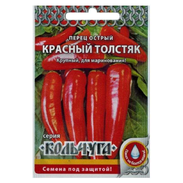 семена Перец острый РУССКИЙ ОГОРОД Красный толстяк 0,3г