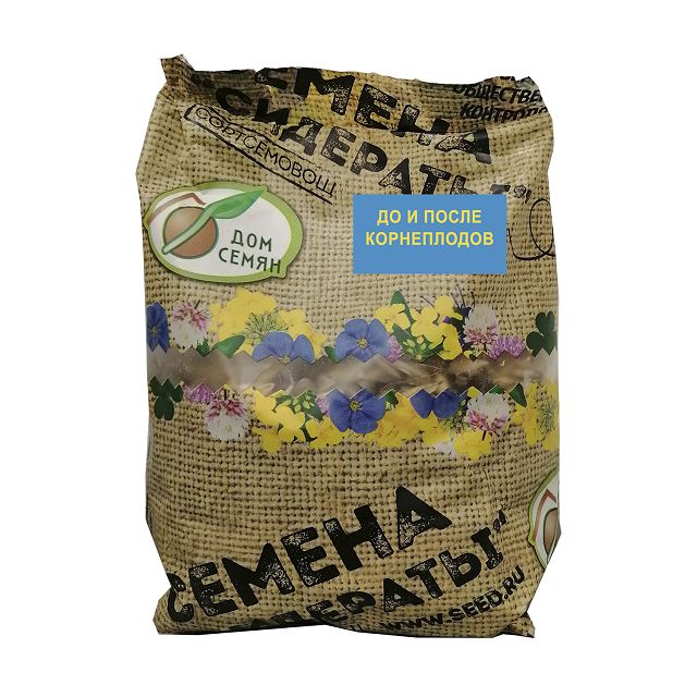 семена сидератов ДОМ СЕМЯН смесь (овёс, горчиа, вика, редька) 0,25кг