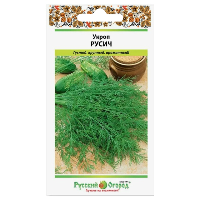 семена Укроп РУССКИЙ ОГОРОД Русич 2г