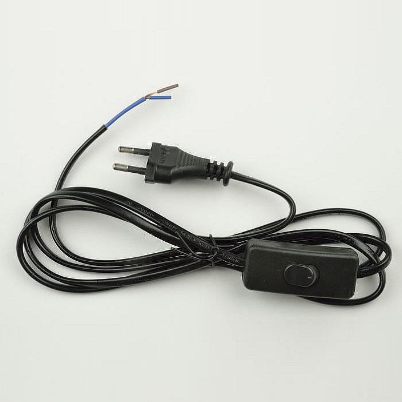 Сетевой провод с выключателем Uniel UCX-C10-02A-170 UL-00004429 цвет Черный