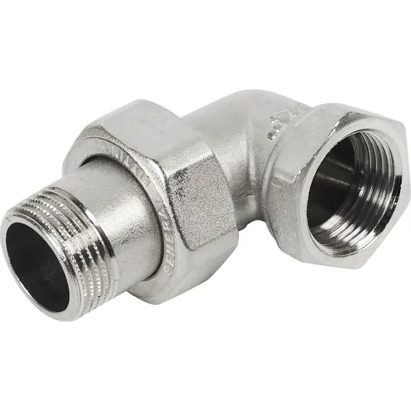 Сгон угловой американка Stout 3/4" ВР-НР мм латунь