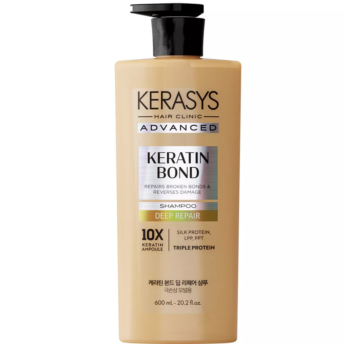 Шампунь KeraSys advanced keratin bond глубокое восстановление 600 мл
