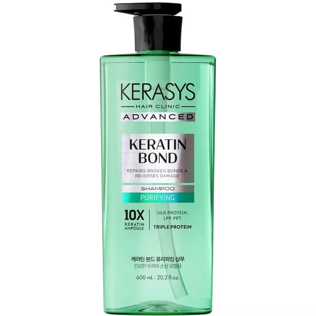 Шампунь KeraSys advanced keratin bond очищение 600 мл