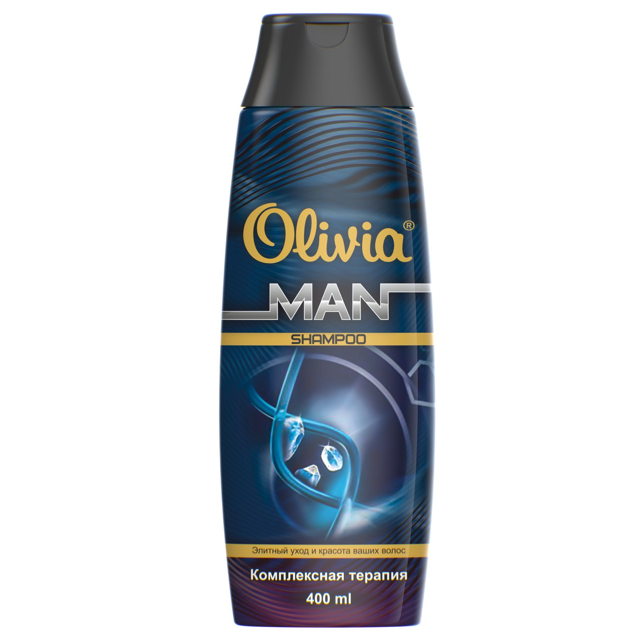 шампунь Olivia Men Комплексная терапия 400мл мужской